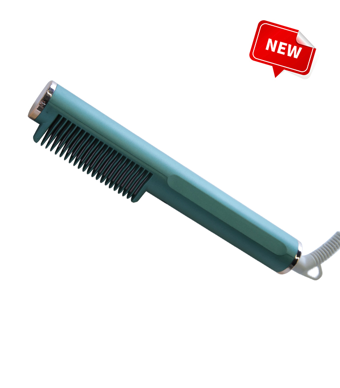 ZUOER ZR-009 Spazzola per lisciare i capelli elettrica con pettine per lisciatura naturale all'ingrosso con controllo della temperatura a 6 livelli
