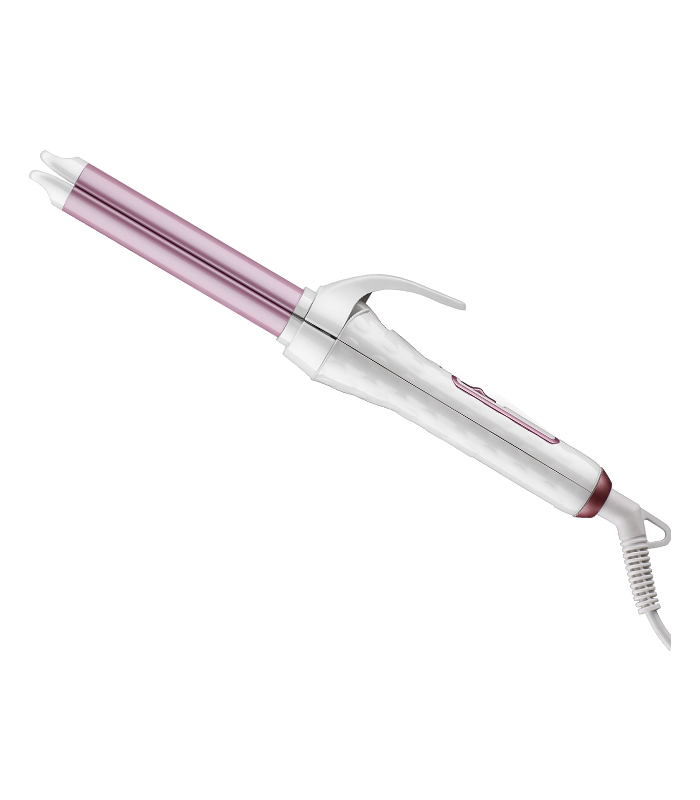 Piastra per capelli e arricciacapelli 2In1 con piastra in alluminio personalizzabile ZR-1007